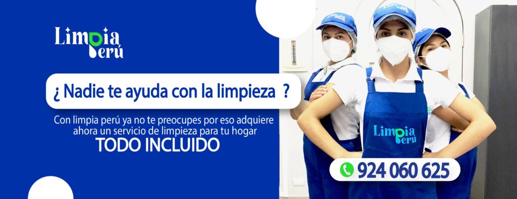 Servicio de limpieza de casas y departamentos en Santiago de Surco y San Borja
